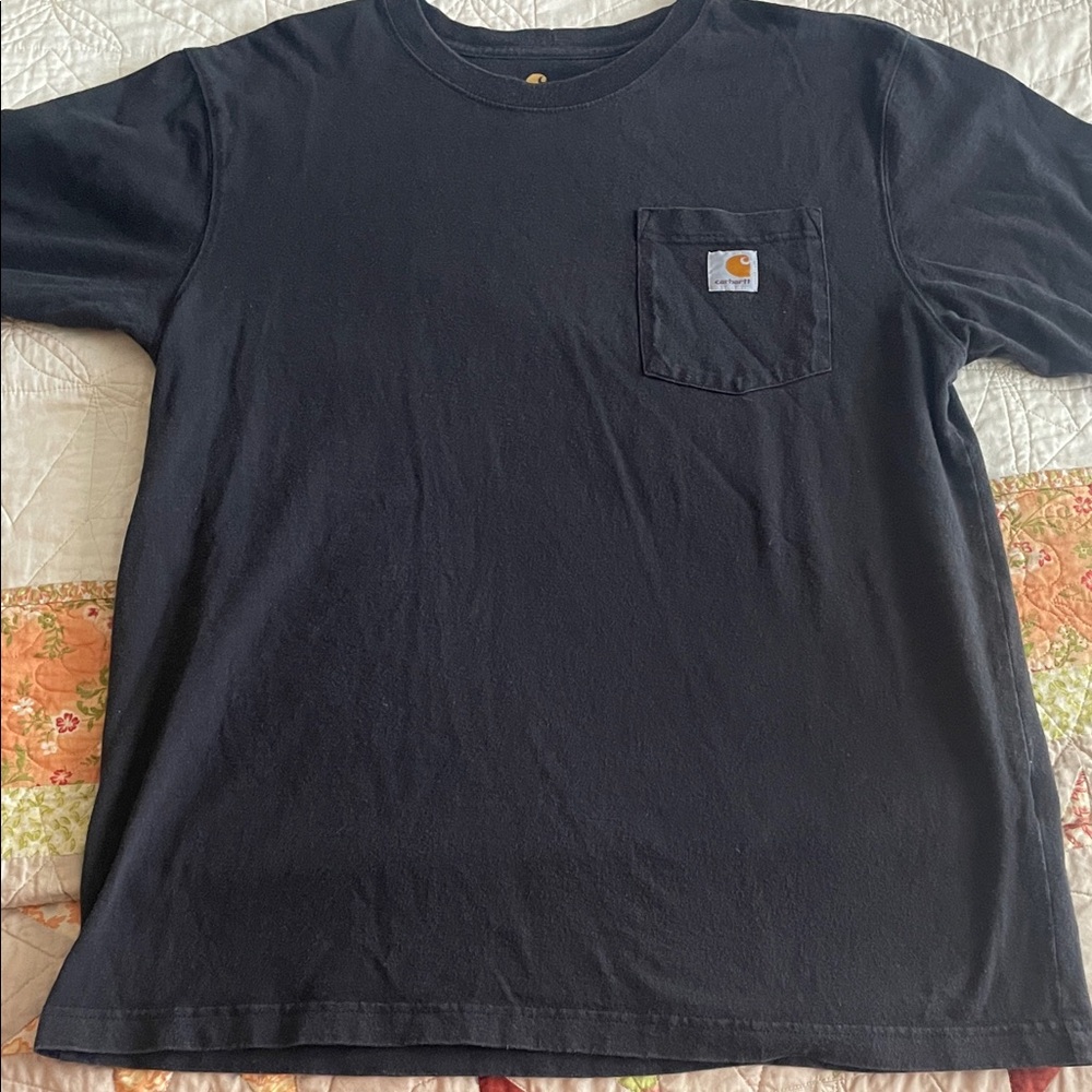 Carhartt Men's Faded Black Pocket Tee
